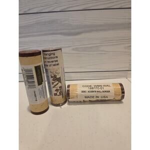 Country Primitive Star Heart Berry Burgundy Wall Paper Border Linda Spivey NEW